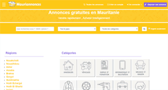 Desktop Screenshot of mauriannonces.com
